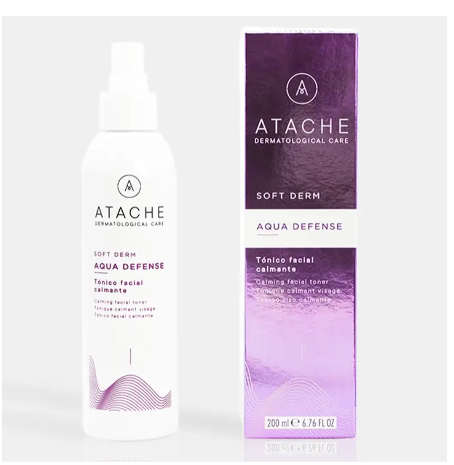 Зволожуючий та заспокійливий тонер /Atache Soft Derm Aqua Defense 200 мл