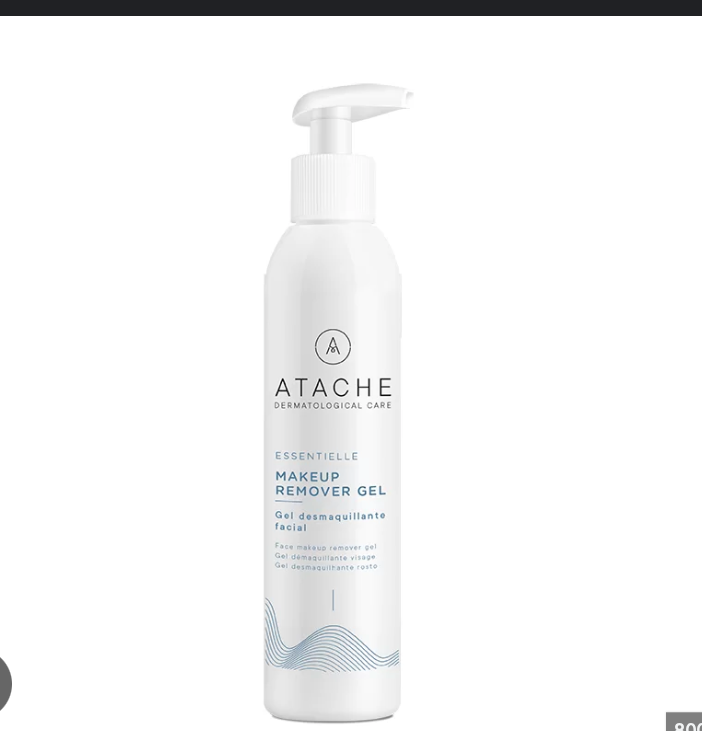 Очищуючий гель для всіх типів шкіри / Atache  Essentielle Make-up Remover Gel 115 мл