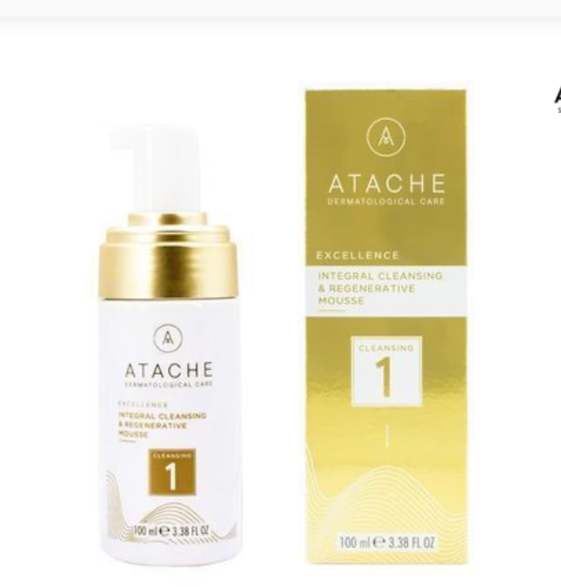 Очищувальний і відновлювальний мус для обличчя / Atache Excellence Integral Cleansing & Regenerative Mousse 100 мл