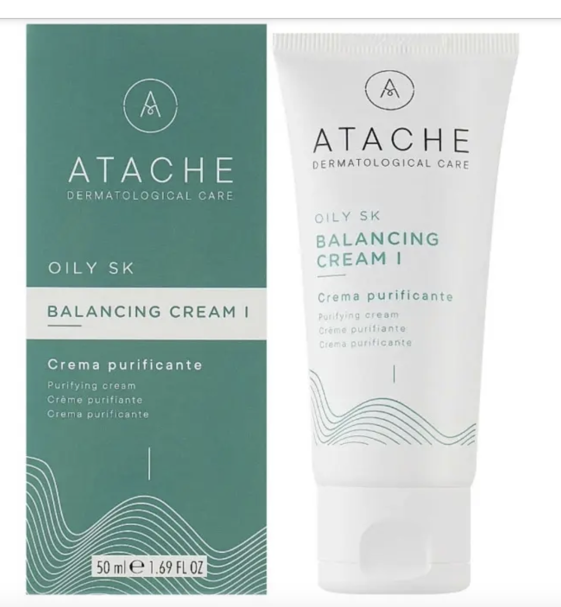 Балансуючий  крем для жирної шкіри з акне / Atache Oily SK Balancing Cream I, 50 мл