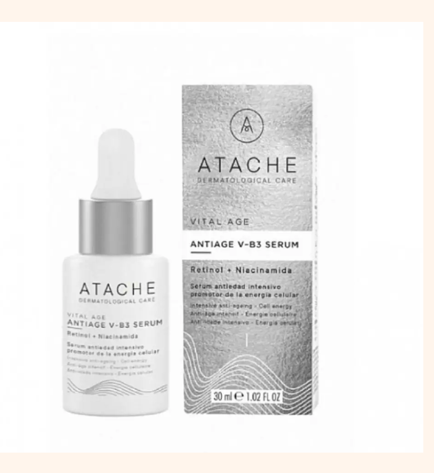 Відновлювальна сироватка з ретинолом та ніацинамідом / Atache Vital Age Retinol Anti-Age V-B3 Serum 30 мл