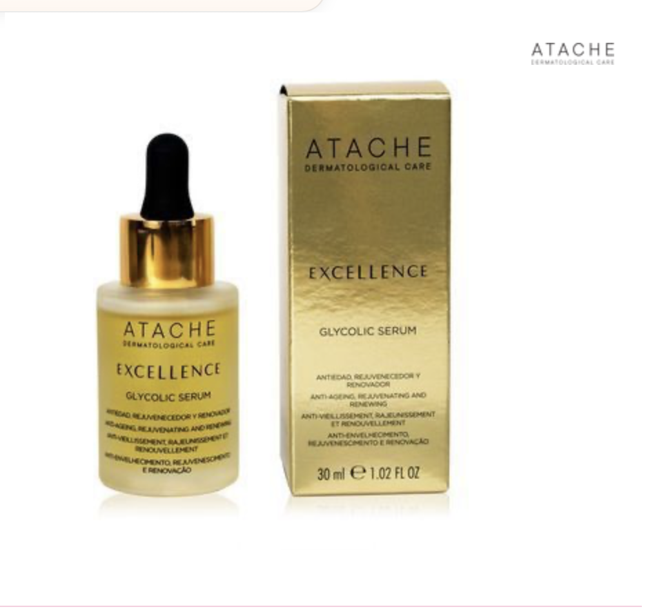 Сироватка-пілінг з омолоджуючою дією / Atache Excellence Glycolic Serum 30 мл