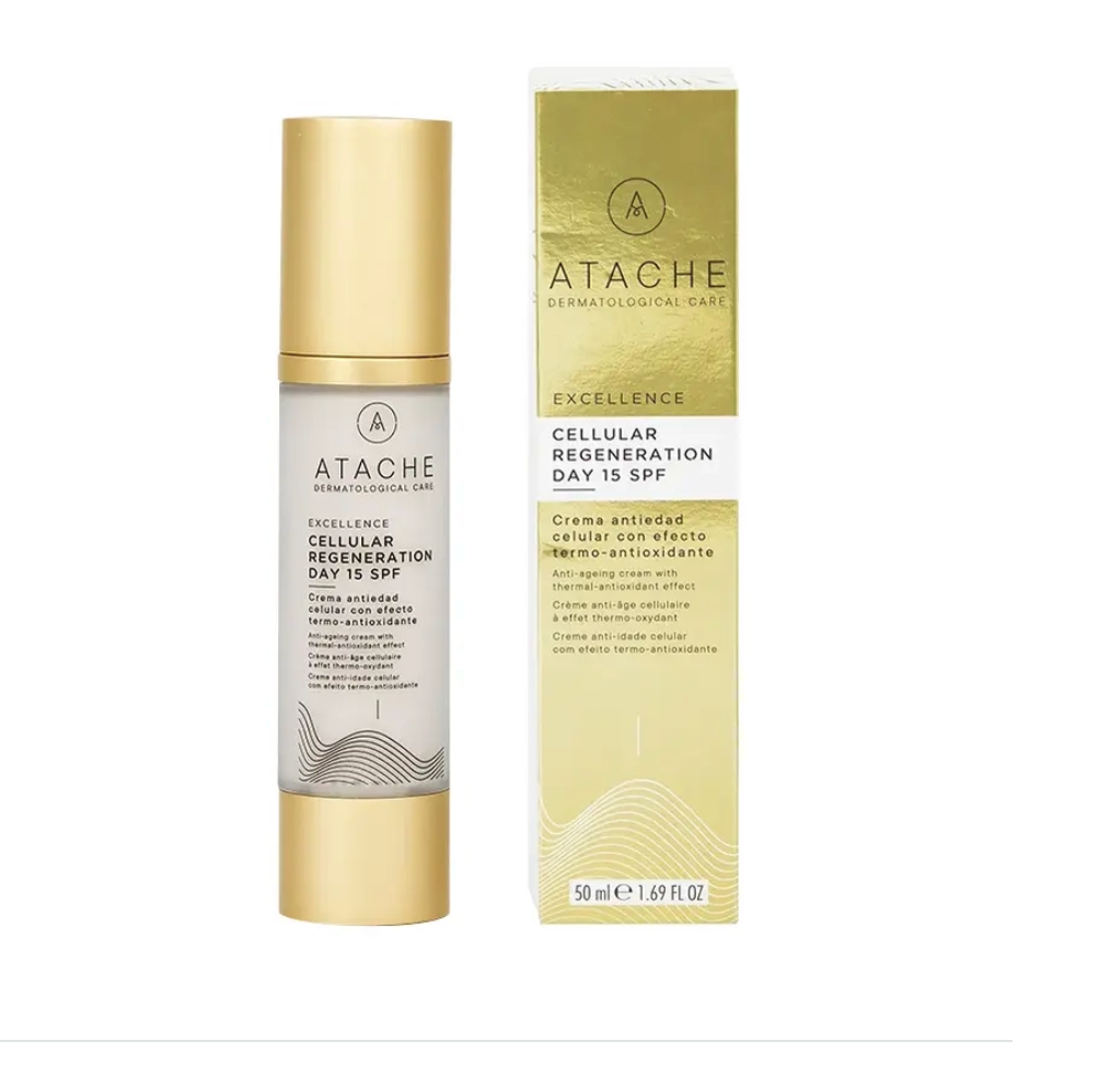 Антивіковий денний крем з антиоксидантним ефектом / Atache Excellence Cellular Regeneration Day SPF 15 50 мл