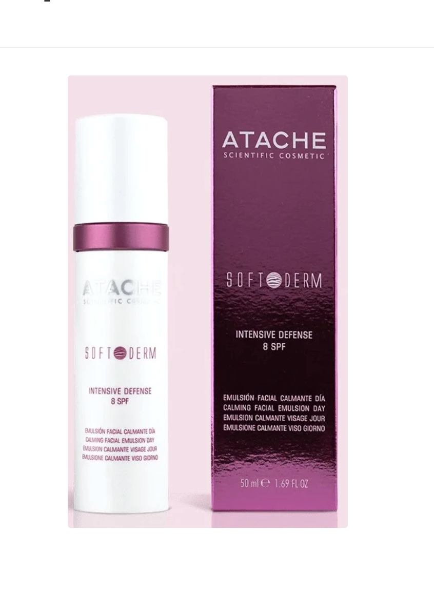Заспокійливий і зволожуючий денний крем з SPF8 / Atache Soft Derm Intensive Defense SPF8 50 мл