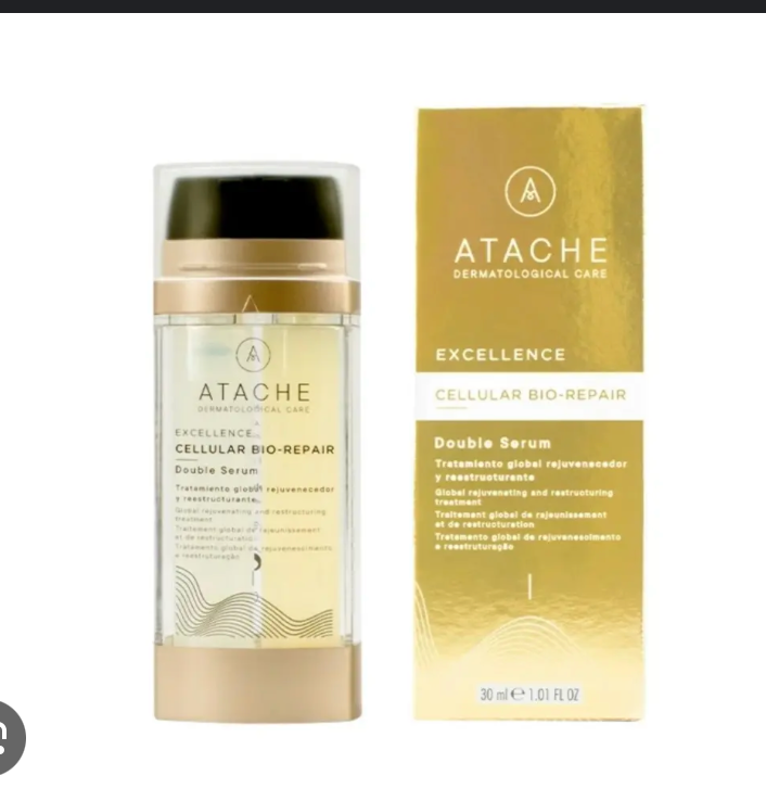 Подвійна сироватка для інтенсивного омолодження / Atache Excellence Cellular Bio-Repair Double Serum  30 мл