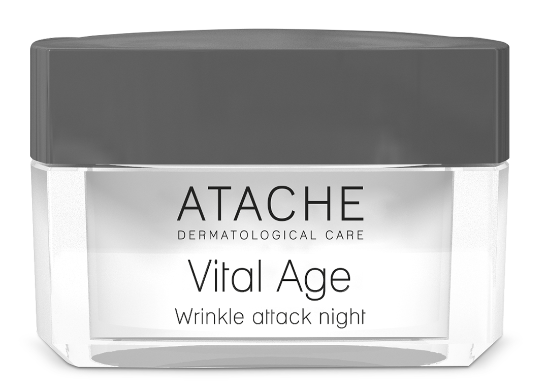 Інтенсивний нічний крем з ретинолом та олією ши / Atache  Retinol Vital Age Wrinkle Attach Night 50 мл