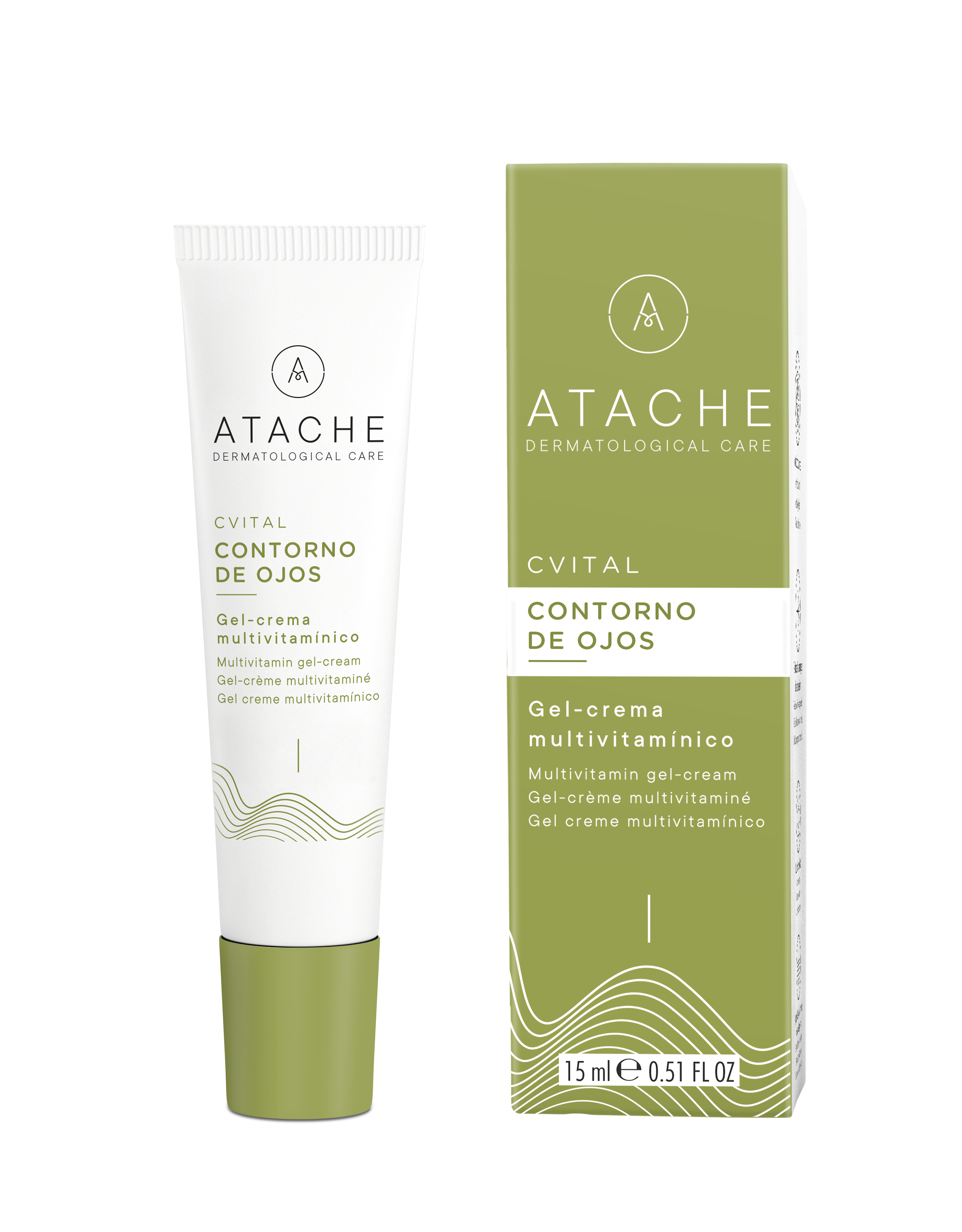 Мультивітамінний крем для очей Atache C Vital Multivitamin Eye Contour Cream 15 мл