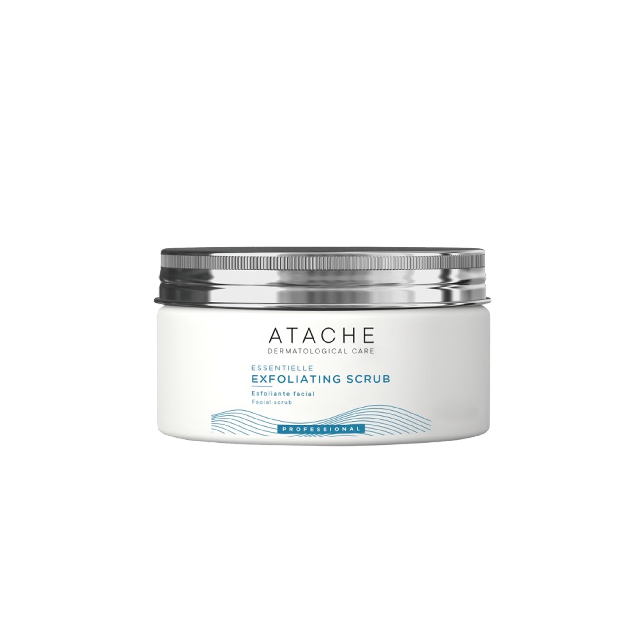 Блакитний пілінг - скраб Atache / Essentielle Exfoliating Scrub Atache 200 мл